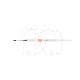 Penseel Kolinsky Evo Bionische Haren voor Keramiek (2) : N&deg;:N&deg;T2, HOOFDKLEUR:WIT