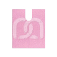 Beschermende Schorten Bib Up Monoart (150 Stuks) : HOOFDKLEUR:ROZE
