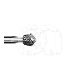 Diamanten Boor Puntige Eivorm FG 8905.313 (5) : ISO:ISO 031, LENGTE KOP:0 MM, TOTALE LENGTE:16 MM, KORREL DIAMANTBOREN:DUN
