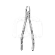 Davier Apical Atraumair pour Extraction Dentaire (1) : N&deg;:N&deg;FAF1XS, STRI&Eacute;:STRI&Eacute;, GENRE:ADULTE