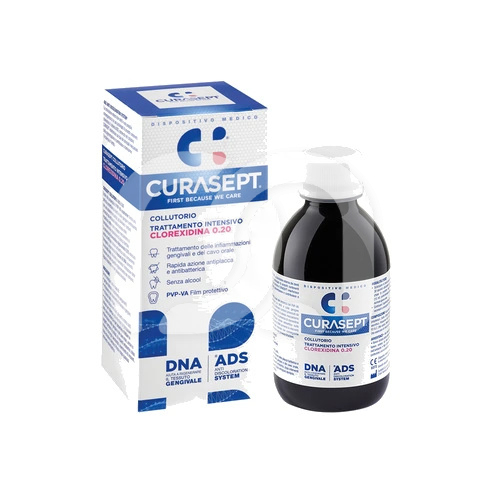Bain de Bouche ADS DNA 0,12% Traitement Prolongé (200 ml)