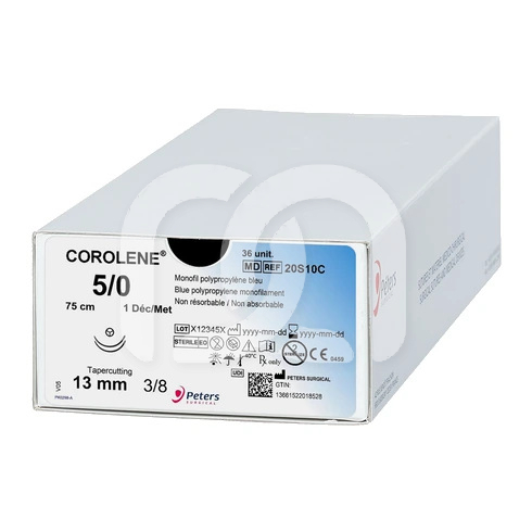 Hechtdraad Corolène Monofilament Polypropyleen (75 cm, 36 stuks)
