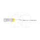 Handmatige K-Vijlen Voor Endodontie 21 mm (6) : N&deg;:N&deg;45, LENGTE:25 MM