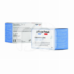 Masques Chirurgicaux Élastiques Blancs Type IIR (50)