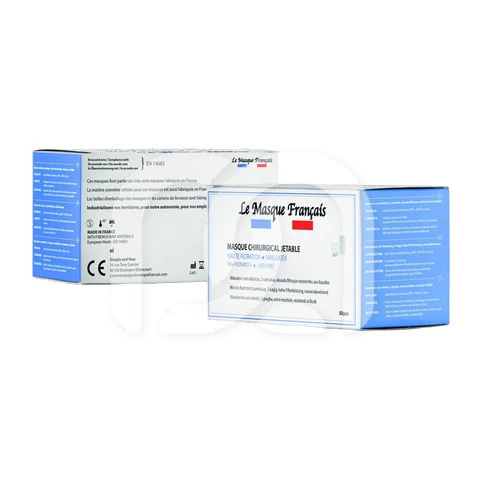 Chirurgische Maskers Met Elastiekjes Wit Type IIR (50)