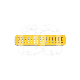 Conteneur de Stérilisation Compact Blanc (1) : COULEUR PRINCIPALE:JAUNE NEON