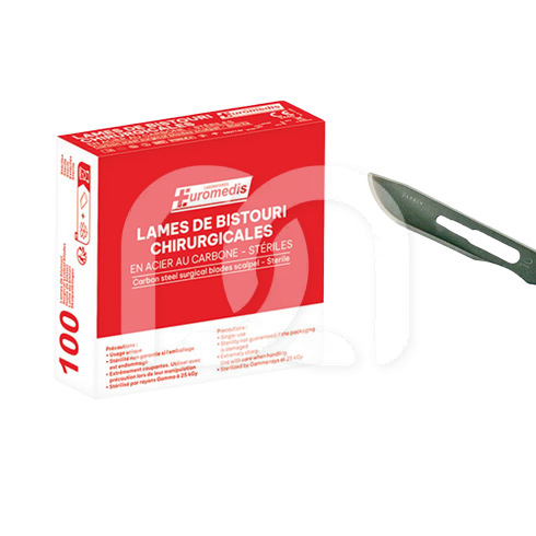 BISTOURIMESJES EUROMEDIS NR. 15 (100)