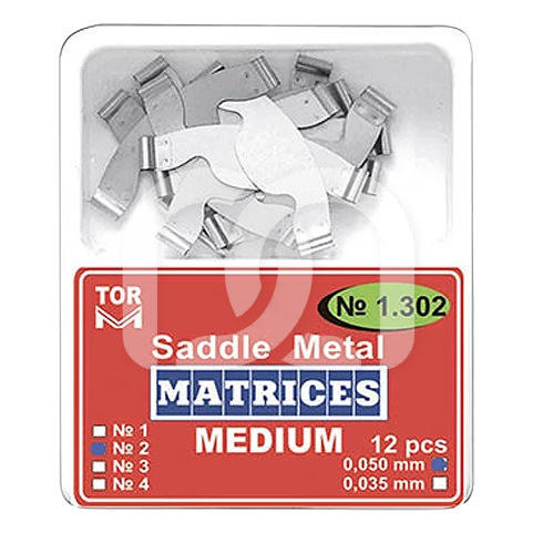 SADDLE CONTOURED METAL MATRICES BOMBEES (12)