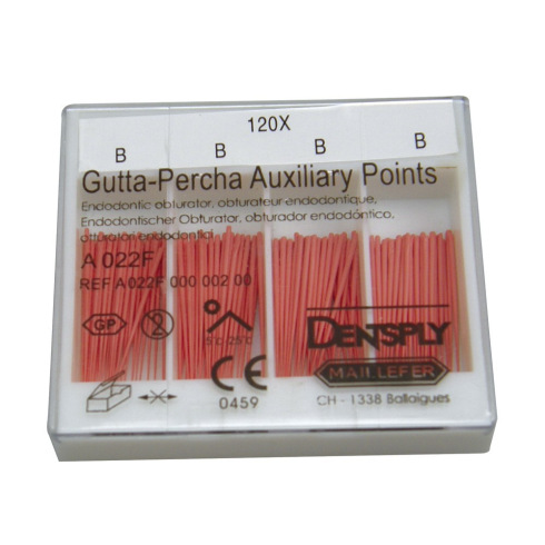 GUTTA PERCHA POINTS AUXILLARY A022 F (120)