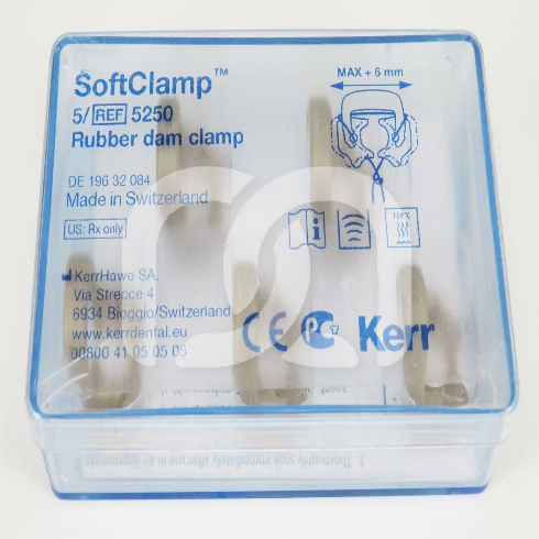 Softclamp - La boite de 5 crampons en plastique